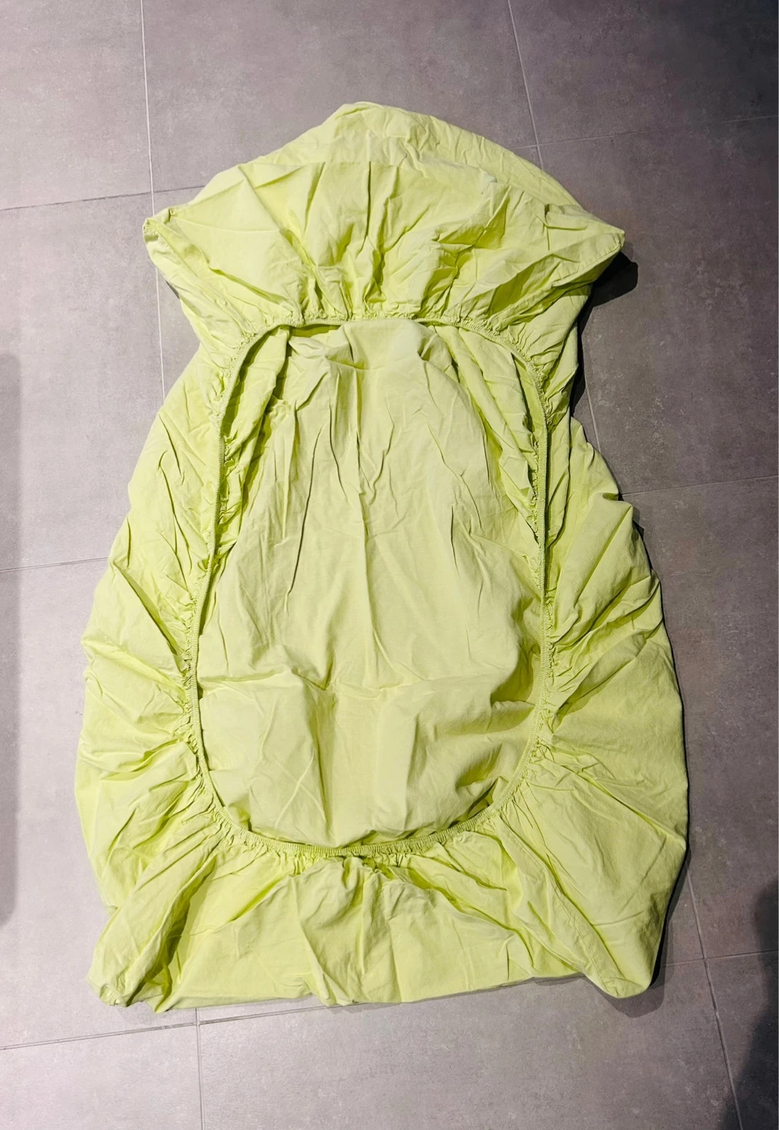 Lot de 2 draps housses vert foncée et claire – photo 2